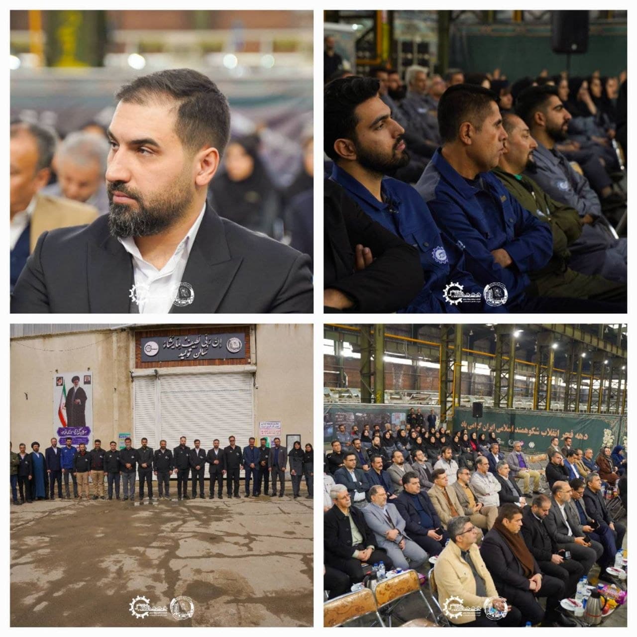 مراسم افتتاحیه شرکت صنعت بستهبندی سیمان فارس و خوزستان با حضور مدیرعامل شستا برگزار شد